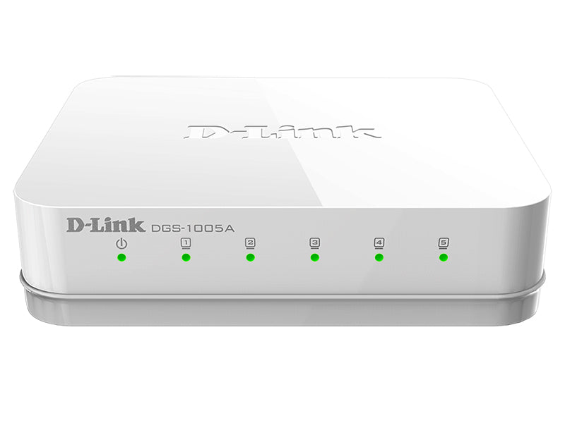 D-Link 5-Port Gigabit Unmanaged (DGS-1005A) D-Link 5-Port Gigabit Unmanaged (DGS-1005A)